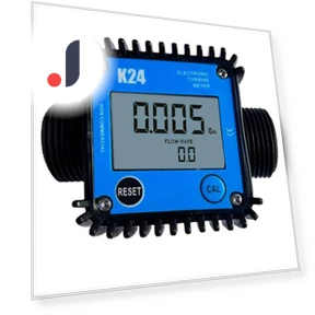 Turbine Flow Meter with Electronic Digital Display — Flow, Smart Mouse