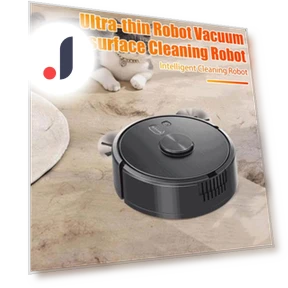 Ultra-Thin Sweeping Robot Vacuum — Smart Cleaning Robots, Computer Life