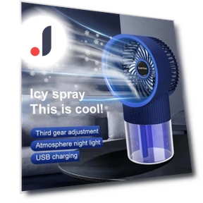 USB Humidifying Fan — Portable USB Fans, Factory Discount Outlet