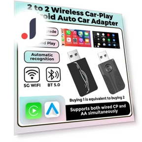 Wireless CarPlay Adapter for Android Auto — Phone Accessories, JOHO