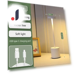 Wireless Desk Lamp with 3 Color Temperatures — Study & Desk Lighting, Pleasure Holiday