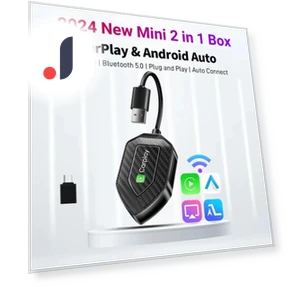 2-in-1 Wireless CarPlay Android Auto Adapter — Car Accessories & Gadgets, World Auto Parts