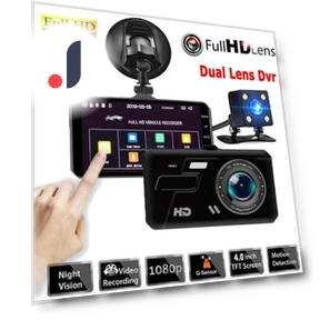 4-inch Touch Screen Dash Cam — Dashboard Cameras, World Auto Parts
