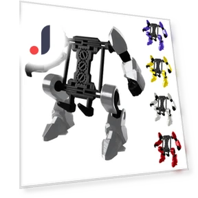 Adjustable Robot Phone Holder with Charging Cable — Phone Stands, Ren Bag