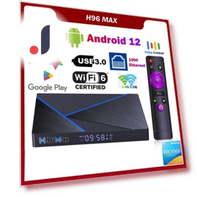 Android 12 Smart TV Box 8K — Ultra HD Media Players, Top