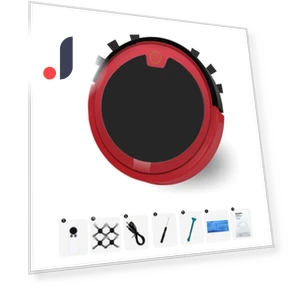 Automatic Robotic Vacuum Cleaner — Smart Cleaning Robots, Lntelligent Living Hall