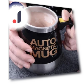 Automatic Self-Stirring Magnetic Mug — Beverage Warmers, TOP HOME