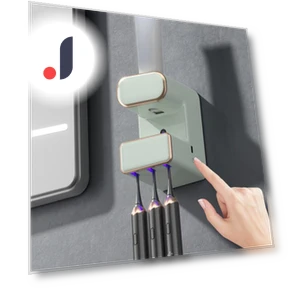 Automatic Toothpaste Dispenser — Toothpick Holders, Seahorse Home