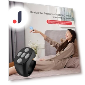 Bluetooth Remote Control with Ring Scroll — Remote Controls, Phone Needs