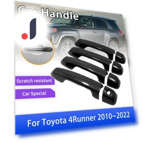 Carbon Fiber Smart Door Handle Cover — Car Door Entry Guard