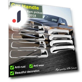 Chrome Smart Car Door Handle Cover — Chrome Trim & Accessories