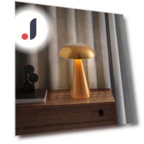 Creative Mushroom Touch Switch Reading Lamp — Book Lights, Zhou Yajin