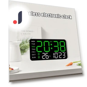 Digital Wall Clock with Large Display — Clocks, Cherish Clock