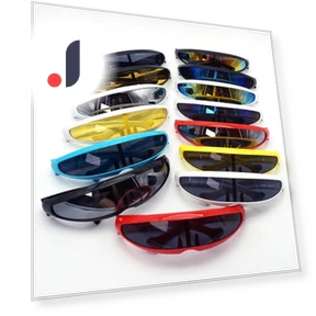 Fashion Robot Laser Sunglasses — Eyewear Collection, brooch