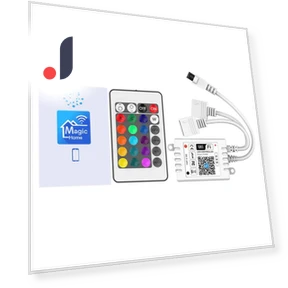 Full Color WiFi Music Controller for Low Voltage LED Strip — LED Strips, VoltNest