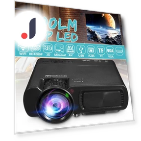 Full HD Smart Video LED Projector — Home Theater Projectors, The Romantics