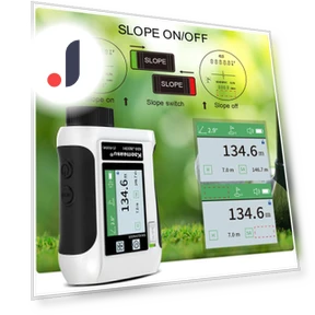 Golf Rangefinder with Touch LCD Screen — Golf, Toys Arts