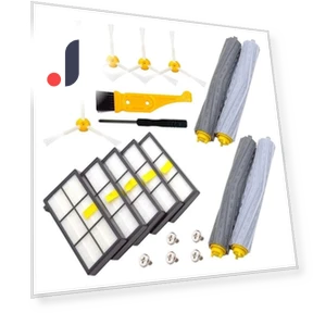HEPA Filters Main Side Brush — Parts & Accessories, Lntelligent Living Hall