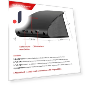 HUD Projection Display for Car — Car Accessories & Gadgets