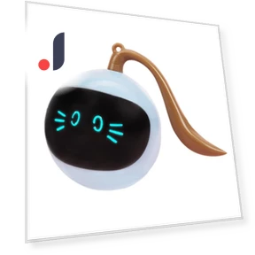 Interactive Cat Toy Ball with USB Charging — Cat Playthings, Home Textile Home Decoration