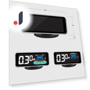 LED Display Parking Sensor — Rearview Safety Systems, HOME-Auto-001