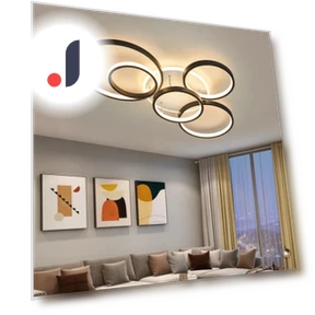 Modern LED Smart Ceiling Light — Overhead Lighting, Vinde Home