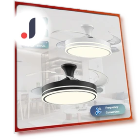 Modern Smart Ceiling Fan with LED Light — Ceiling Fan Lighting Solutions, The Romantics