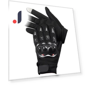 Motorcycle Gloves with Touchscreen Capability — Gloves, Automobile and motorcycle supplies