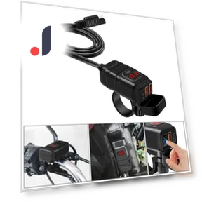 Motorcycle USB Charger with Dual USB Type C Ports — Chargers, Enjoy Smart Home