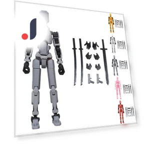 Multi-joint Mobile Robot — Science Kits, Skirt
