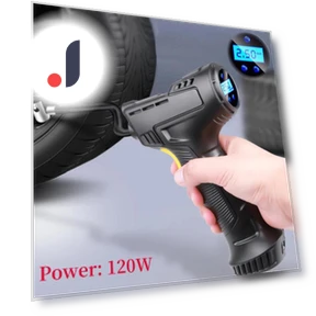 Multifunctional Car Tire Pump and Pressure Monitor — Tire Inflation Solutions, Cars Auto Home