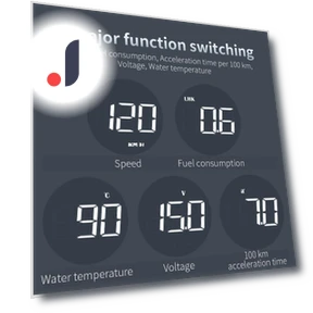 OBD2 EOBD HUD Projection Display — Car Accessories & Gadgets, WYOBD