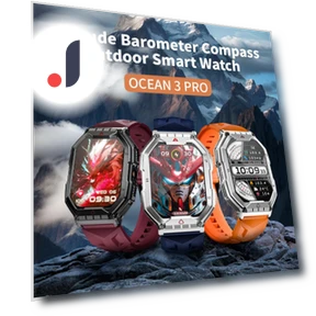 Ocean 3 Pro Sports Smartwatch — Smartwatches, LOKMAT
