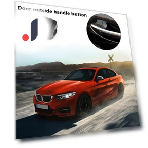 Outdoor Door Handle with Touch Button — Car Door Entry Guard
