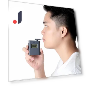 Portable LCD Digital Breath Alcohol Tester — Breath Alcohol Testers, Refreshing Home
