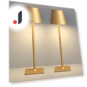 Retro USB Rechargeable Touch Bedside Lamp — Desk & Table Lighting, Binchi Lighting Appliances