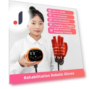 Robotic Rehabilitation Gloves with Heating Function — Arm Exercisers, Le er kang