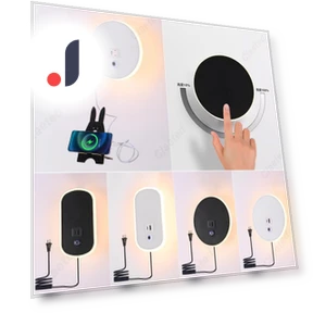 Simple LED Touch Dimming Wall Light with US Plug — Wall Lighting, Binchi Lighting Appliances