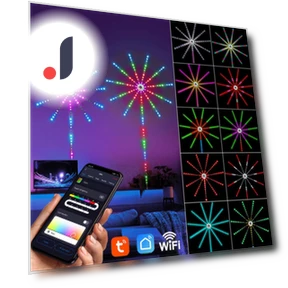 Smart LED Wi-Fi Light Strips for Fireworks — LED Strips, Refreshing Home