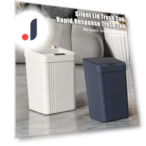 Smart Touchless Trash Can with Lid — Kitchen Cans, All You Want 1