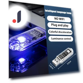 Smart Voice-Controlled USB Night Light — Night Lights, Luckybw