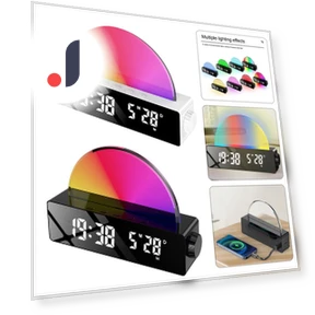 Sunrise Smart Alarm Clock — Alarms & Clocks, Factory Discount Outlet