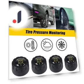 Tire Pressure Monitoring System Bluetooth TPMS External Sensors — TPMS Sensor Replacements, World Auto Parts