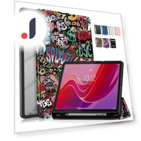 Trifold Paint Leather Acrylic Hard Back Smart Cover — Protective Cases, JHHC