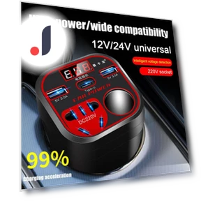 Universal Car Power Inverter with USB 3.0 Charging Port — Power Inverters, Auto Accessories Home