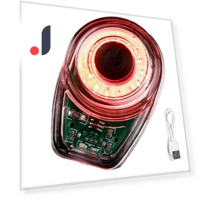 USB Rechargeable Smart Bike Tail Light — Bike Headlights, JOHO - CarGear