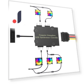 4-Port 5V 3-Pin RGB Fan Controller — USB Hubs, Daybreak