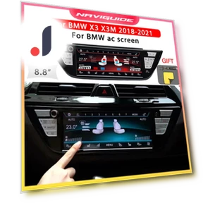 8.8-inch Touch Screen Air Conditioner Control — Display Modules, NAVIGUIDE Car Life