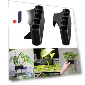 Aquarium Pot with Integrated Hook — Hooks & Hangers, Elegant Living House