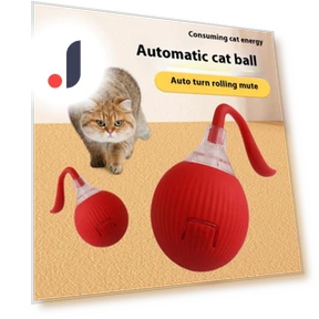 Automatic Avoidance Rolling Ball — Cat Playthings, Super Dream Home